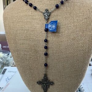Blue and Silver rosary